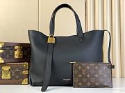 LV Neverful Black Low Key Cabas Handbag 47X31X14CM - 1