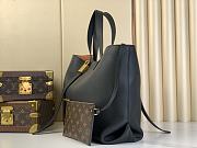 LV Neverful Black Low Key Cabas Handbag 47X31X14CM - 6