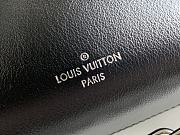 LV Side Trunk Medium Black Silver Buckle Bag 21 cm - 2