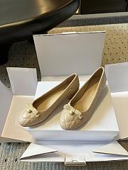 Dior Beige Mary Jane Shoes - 1