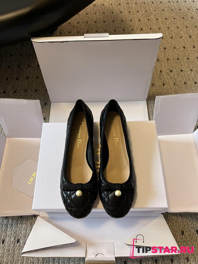 Dior Black Mary Jane Shoes - 1