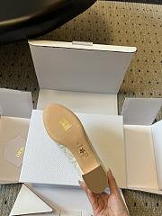 Dior Cream White Mary Jane Shoes - 4