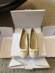 Dior Cream White Mary Jane Shoes - 2