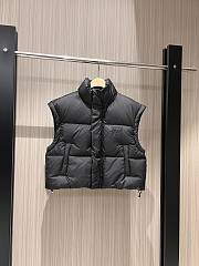 Miu Miu Black Short Down Vest - 5