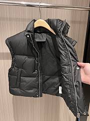 Miu Miu Black Short Down Vest - 3