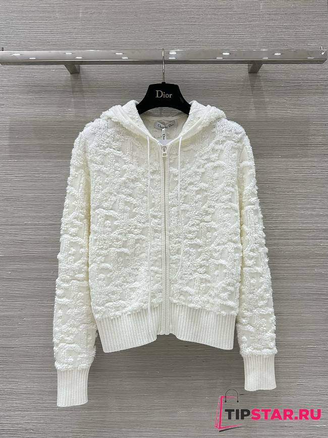 Dior Casual hooded white jacket - 1