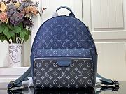 LV M11590 Gradient Blue Flower Discovery Small Backpack 29x38x20CM - 1