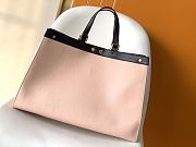 Fendi's latest double FF monogram peekaboo X-tote light pink 41-15.5-36cm - 6