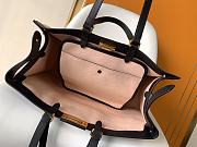 Fendi's latest double FF monogram peekaboo X-tote light pink 41-15.5-36cm - 3