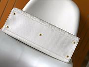 Fendi's latest double FF monogram peekaboo X-tote white 41-15.5-36cm - 4