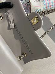 Chanel Dream Love Package Flap Bag New Grey 25cm - 3