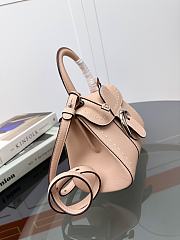 Belgian Delvaux Beige Leather Handle Bag 20x16x10cm - 6