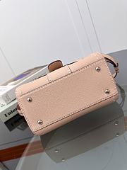 Belgian Delvaux Beige Leather Handle Bag 20x16x10cm - 2