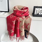 Louis Vuitton's hottest red and white scarf - 5