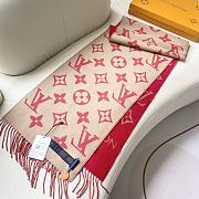 Louis Vuitton's hottest red and white scarf - 3