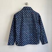 Louis Vuitton custom catwalk denim jacket - 6