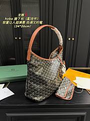 Goyard Hobo Underarm Brown Bag 34x26cm - 4