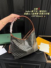 Goyard Hobo Underarm Brown Bag 34x26cm - 3