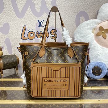 LV Neverfull Inside Out Medium Handbag 31*28*14cm