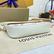 LV WALLET ON CHAIN ​​IVY HANDBAG M82210 CREAMWHITE 23.5*12*4.3cm - 4