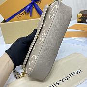 LV WALLET ON CHAIN ​​IVY HANDLE M82211 GREY BAG 23.5*12*4.3cm - 3