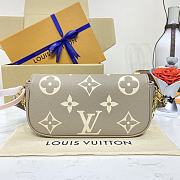 LV WALLET ON CHAIN ​​IVY HANDLE M82211 GREY BAG 23.5*12*4.3cm - 2