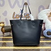 LV Neverfull Inside Out Medium Handbag M11946 Black 31*28*14cm - 6