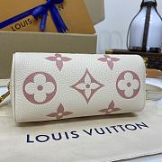 LV Nano Speedy Handbag M81913 Cream White 16*10*7.5cm - 4