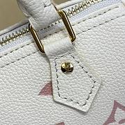 LV Nano Speedy Handbag M81913 Cream White 16*10*7.5cm - 3