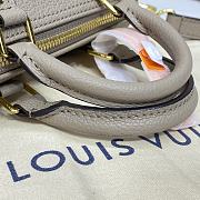 LV Nano Speedy Handbag M82890 Grey 16*10*7.5cm - 4