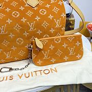 LV M24422 Old Flower Orange Speedy 9 Bandoulière 40 Monogram Handbag 40*26*23cm - 6