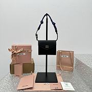 MiuMiu Small Llimited Edition Strappy Flap Underarm Bag 10.5X9CM - 1