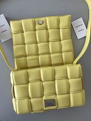 BV Cassette Cassette Pillow Bag Light Yellow 26*18*8cm - 5