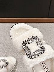 Roger Vivier Wool White Slippers - 3