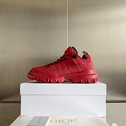 Dior x Levis Hamilton co-branded Jigglypuff couple casual red sneakers - 6