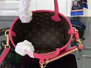 LV Neverfull Bandoulière Inside Out BB Rose Red Handbag  24 x 14 x 9 cm - 3