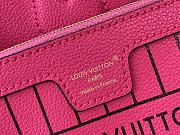 LV Neverfull Bandoulière Inside Out BB Rose Red Handbag  24 x 14 x 9 cm - 2