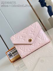 LV Victorine Wallet M83271 Pink 12x9.5x1.5cm - 1