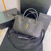 YSL Bowling Bag Liya Retro Luggage Bag 31x16x13cm - 1