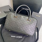 YSL Bowling Bag Liya Retro Luggage Bag 31x16x13cm - 2