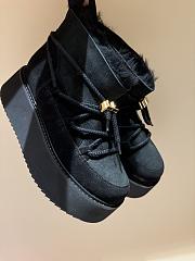 INUIKII NICHE FASHION BLACK BOOTS - 1