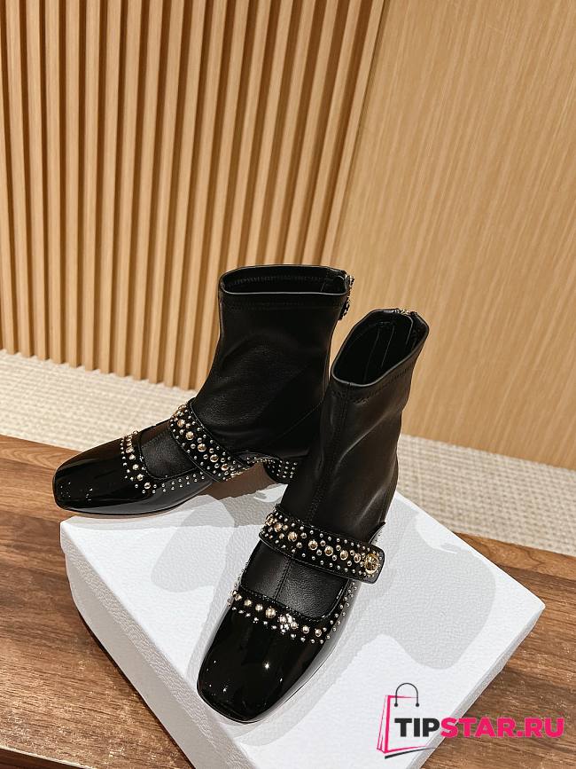 Dior Belle-D heeled black boot - 1