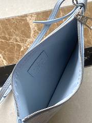 LV M46673 Light Blue Small CarryAll Handbag 29.5 × 24 × 12 cm - 6