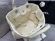 Chanel 31 Rue Cambon Paris Beige Tote 38cm - 5