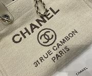 Chanel 31 Rue Cambon Paris Beige Tote 38cm - 2