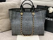 Chanel Canva Shopping Black Bag 38cm - 6