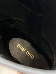 Miu Miu Martin Black Boots  - 5