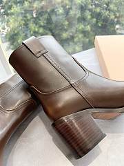 Miu Miu Martin Brown Boots  - 6