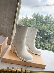 Miu Miu Martin White Boots - 1