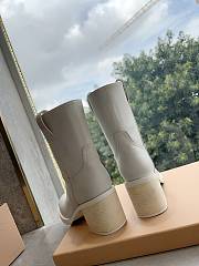 Miu Miu Martin White Boots - 6